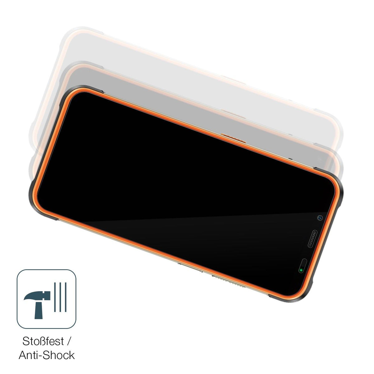 2x Screen Protector for Ulefone Power Armor 16s Flexible Glass 9H dipos