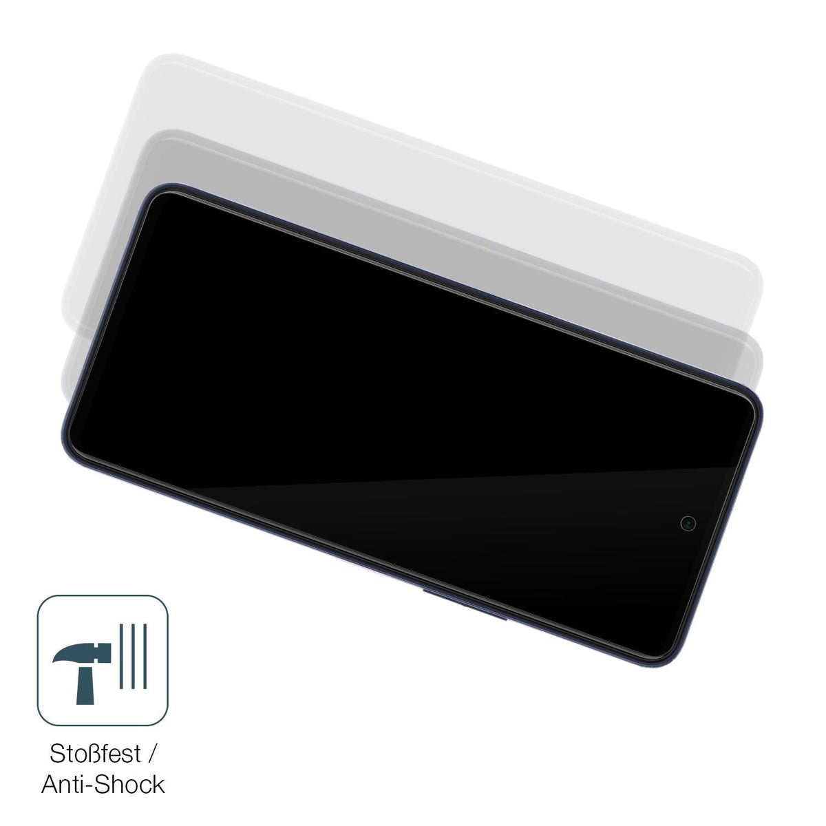 2x Screen Protector for Telekom T Phone 2 Pro Flexible Glass 9H dipos