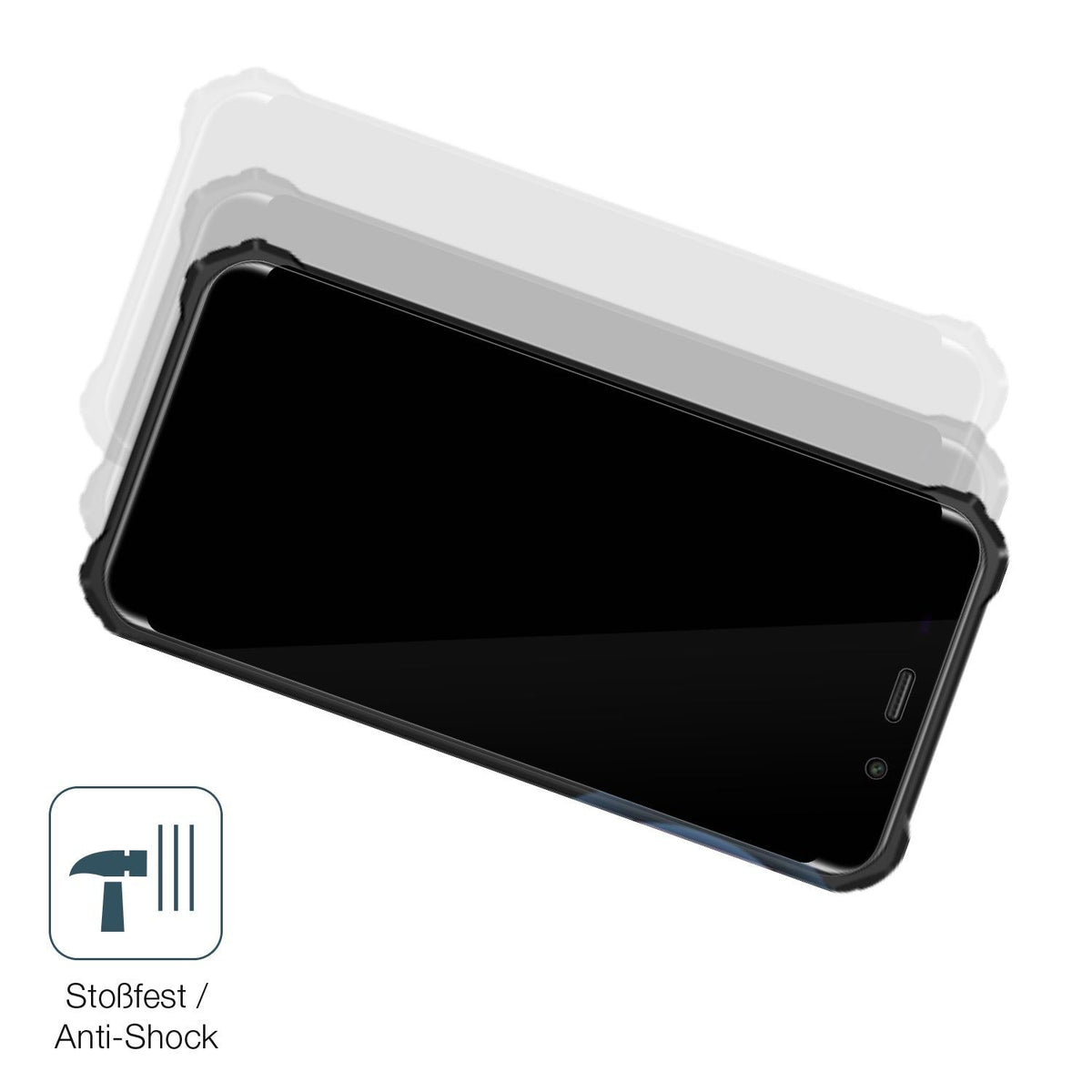 2x Screen Protector for Fossibot F101P Flexible Glass 9H dipos