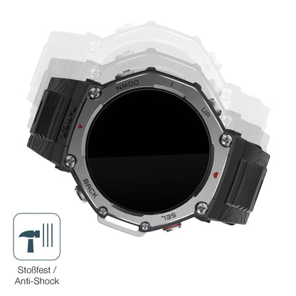 2x Screen Protector for Amazfit T-Rex 3 Flexible Glass 9H dipos