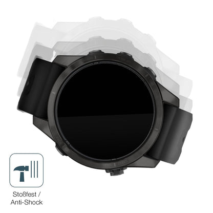 2x Screen Protector for Garmin Fenix 7s Pro 47mm Flexible Glass 9H dipos