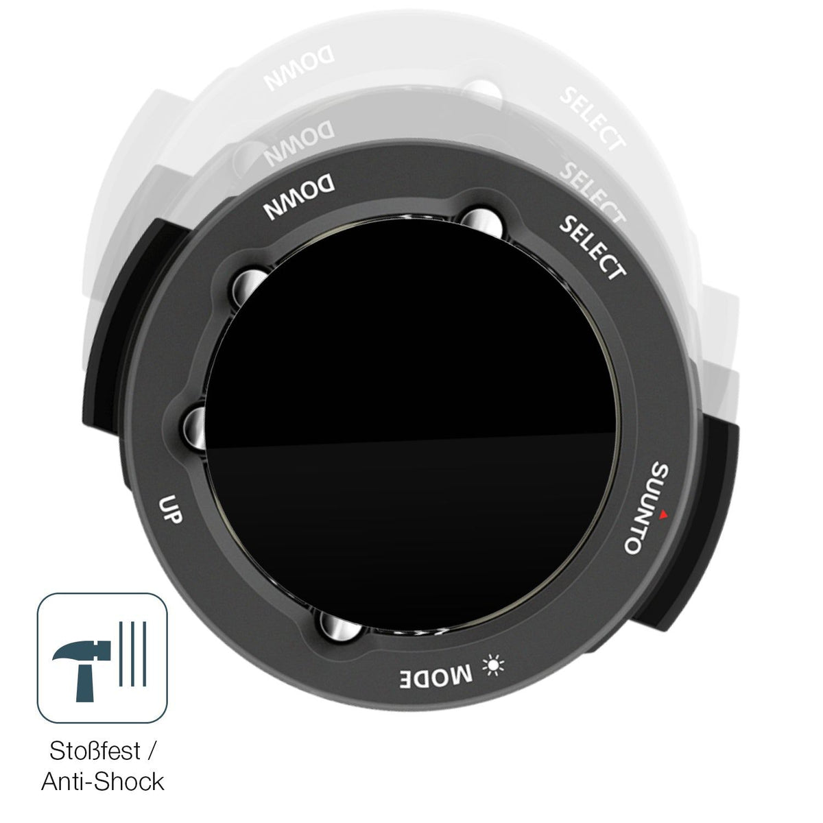 2x Screen Protector for Suunto Vyper Novo Flexible Glass 9H dipos