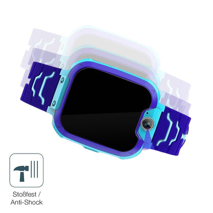 2x Screen Protector for Jubunrer Bleu Kids Smartwatch Flexible Glass 9H dipos