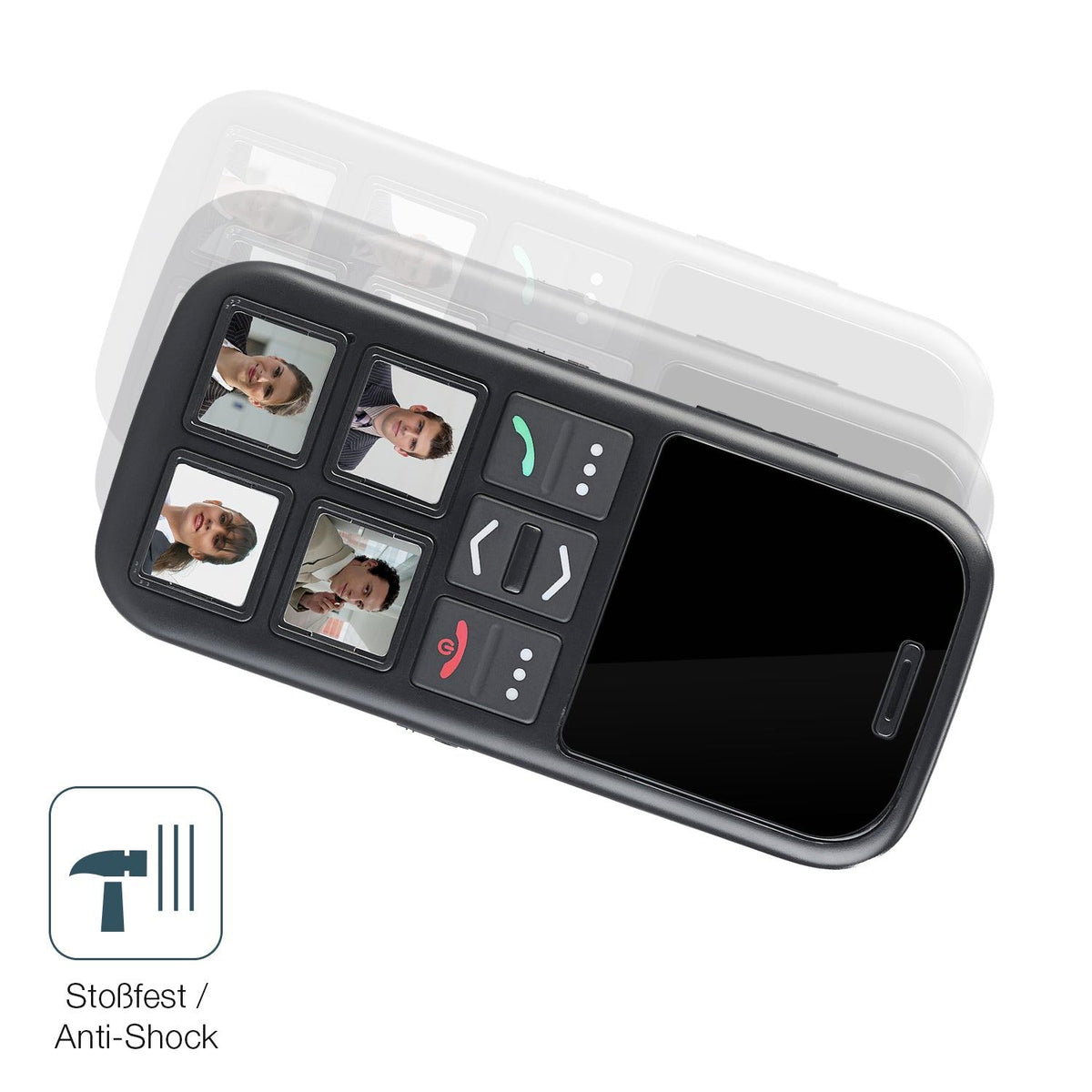 2x Screen Protector for simvalley mobile RX-820.GPS Flexible Glass 9H dipos