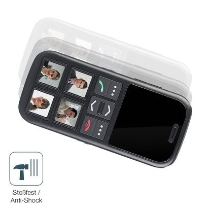 2x Screen Protector for simvalley mobile RX-820.GPS Flexible Glass 9H dipos