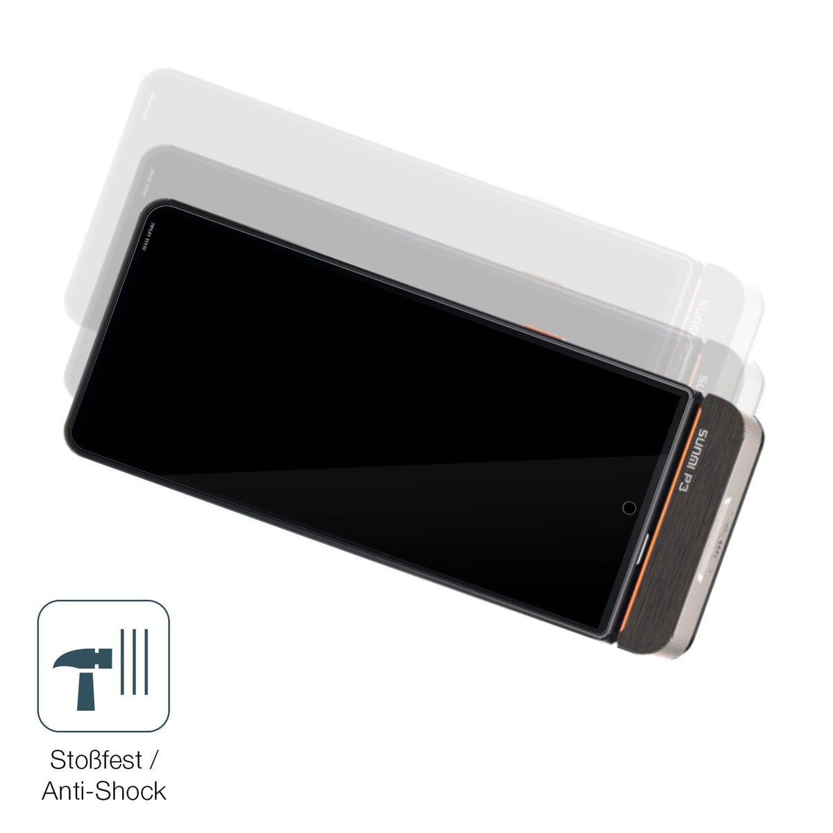 2x Screen Protector for sunmi P3K Flexible Glass 9H dipos