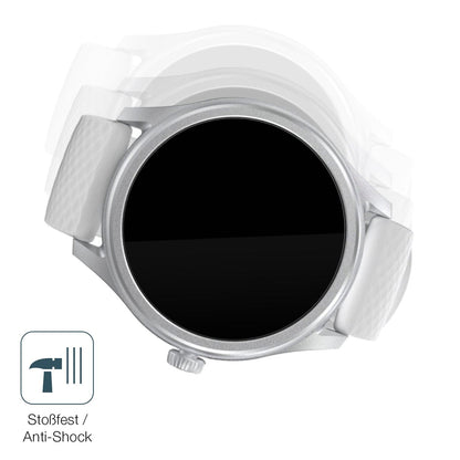 2x Screen Protector for Hama 5010 Smartwatch Flexible Glass 9H dipos
