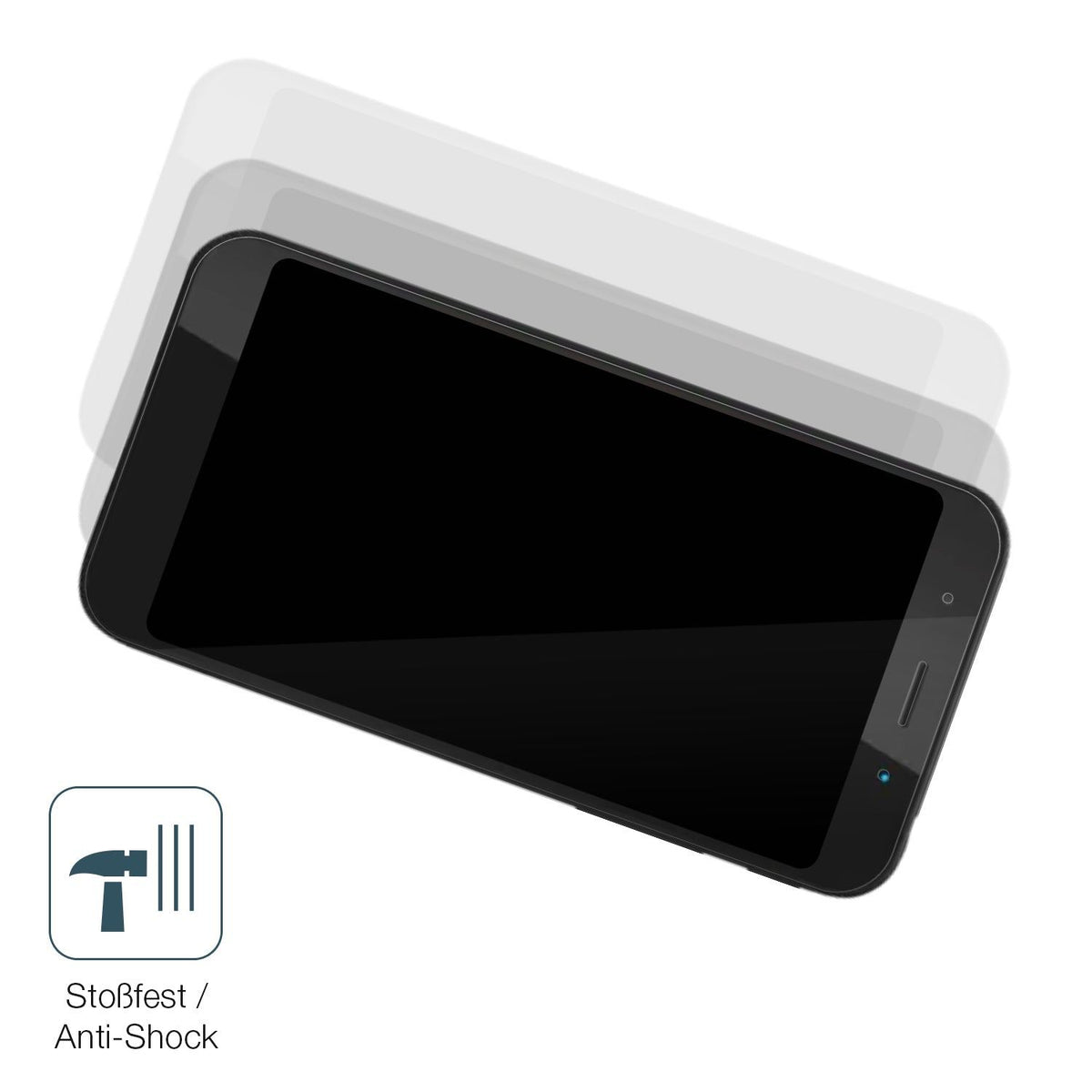 2x Screen Protector for Shift Shift5me Flexible Glass 9H dipos