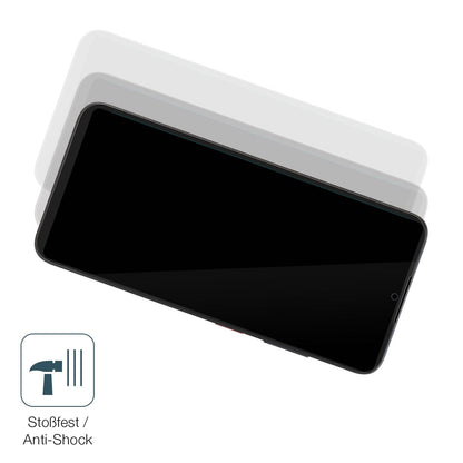 2x Screen Protector for ZTE Optus X Total Flexible Glass 9H dipos