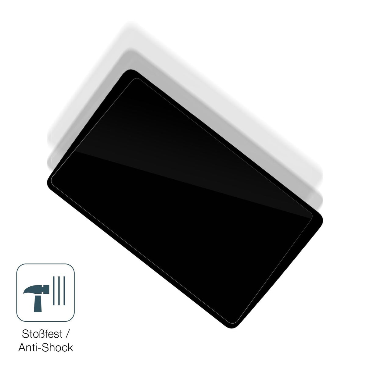 2x Screen Protector for Teyes CC3 9 Zoll Flexible Glass 9H dipos