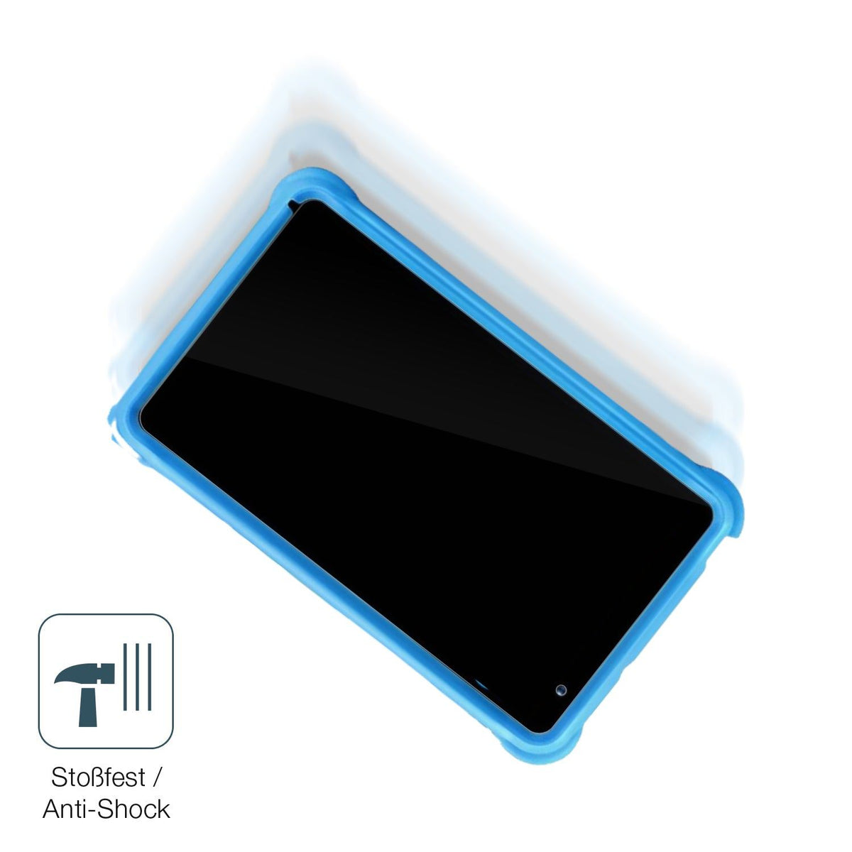 2x Screen Protector for quinyiCo Enfants 7 Zoll Flexible Glass 9H dipos