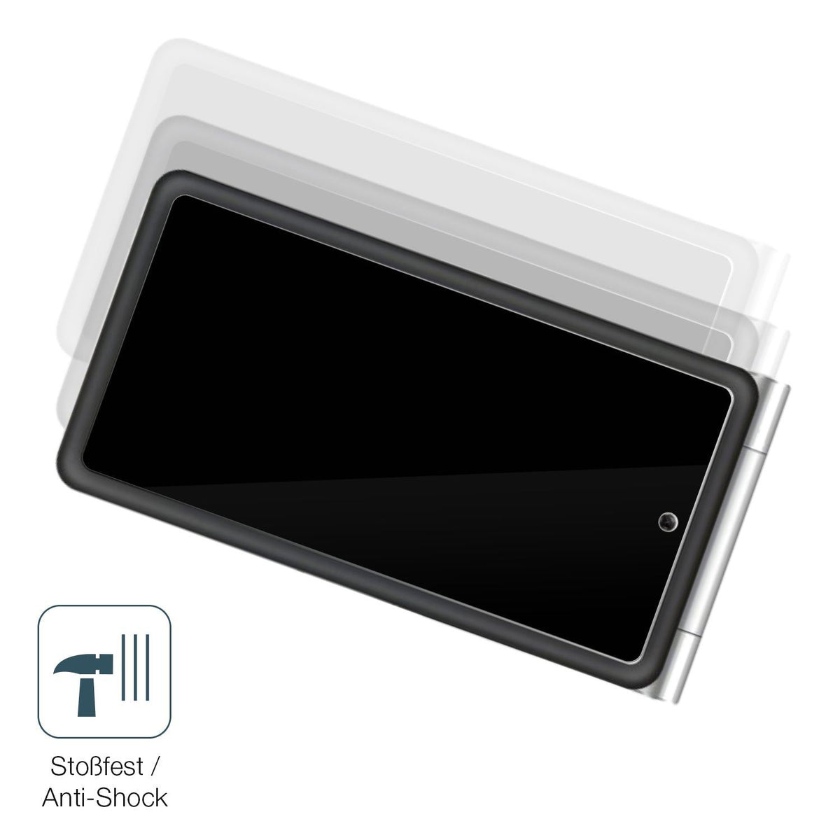 2x Screen Protector for MaxCom Comfort MM835 4G Flexible Glass 9H dipos