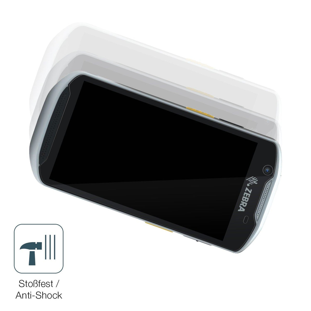 2x Screen Protector for Zebra TC52x-HC Flexible Glass 9H dipos