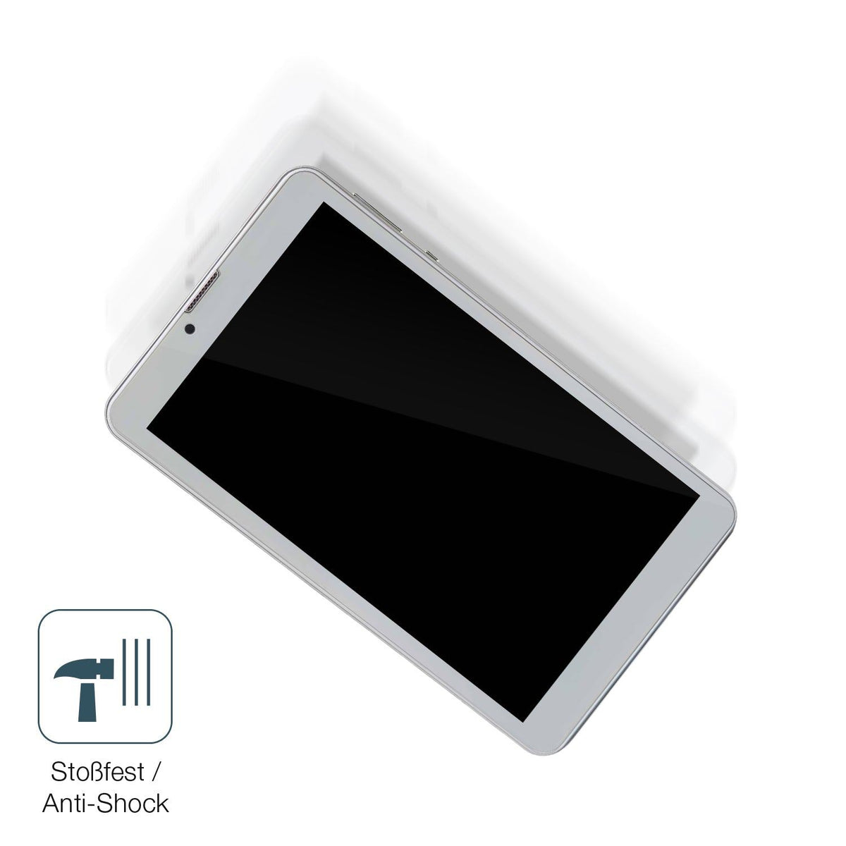 2x Screen Protector for Garsent 7 Zoll Tablet Flexible Glass 9H dipos