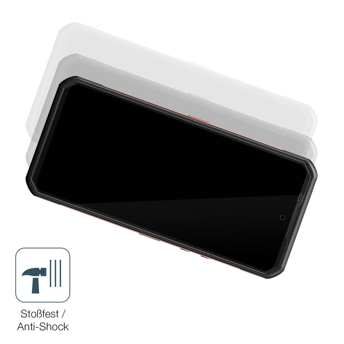 2x Screen Protector for Oukitel WP300 5G Flexible Glass 9H dipos