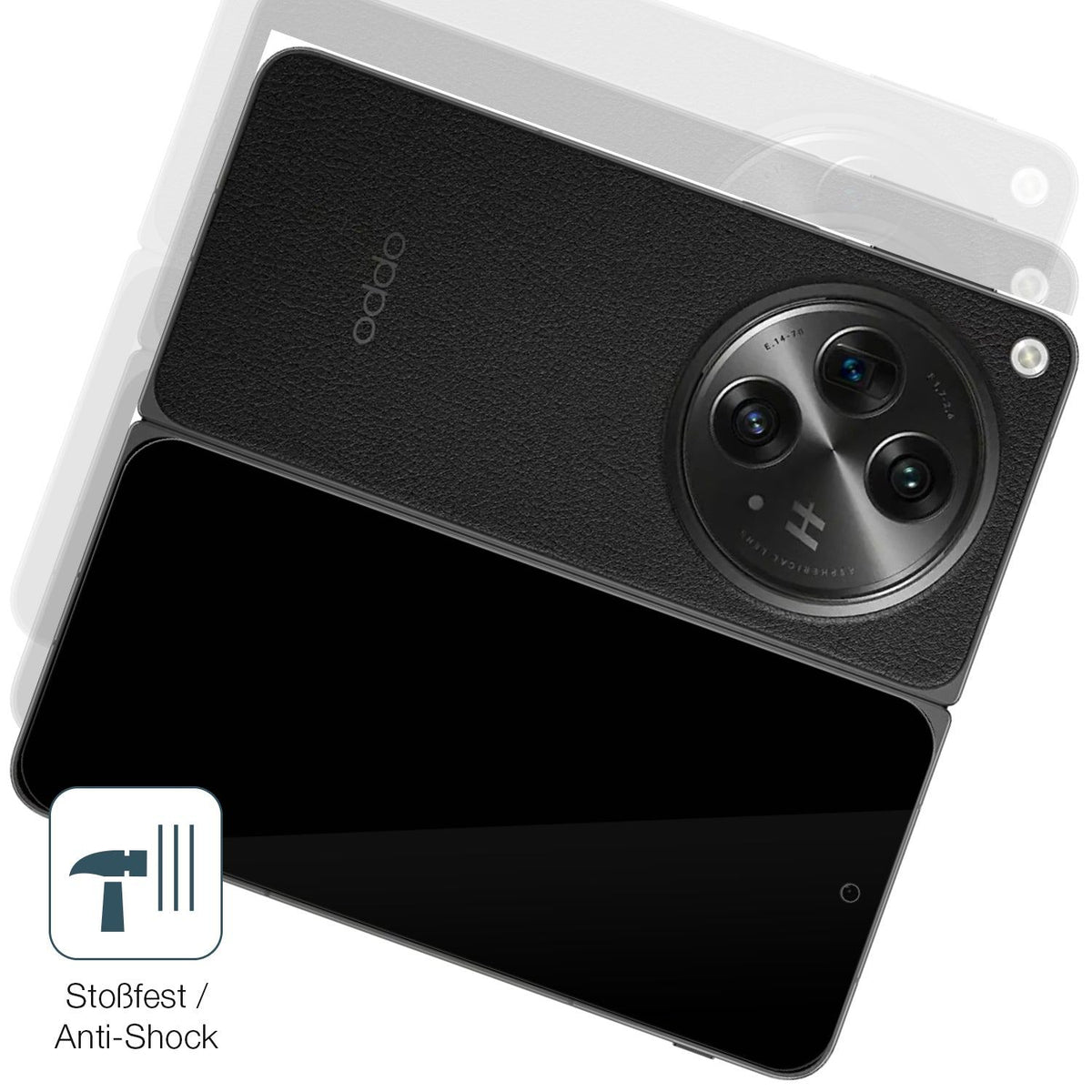 2x Screen Protector for Oppo Find N3 Aussenseite Flexible Glass 9H dipos