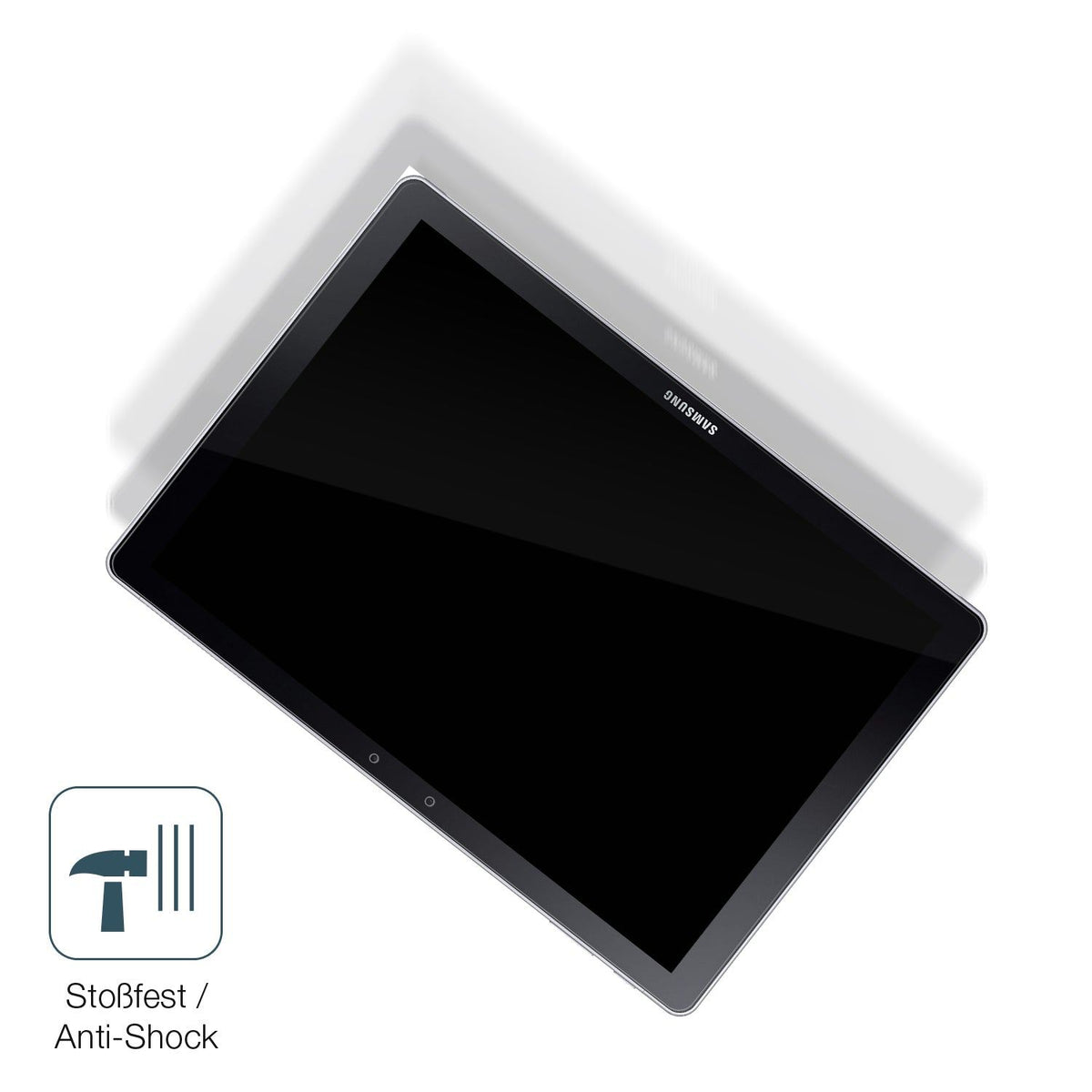 2x Screen Protector for Samsung Galaxy Book 12 Zoll 1. Gen Flexible Glass 9H