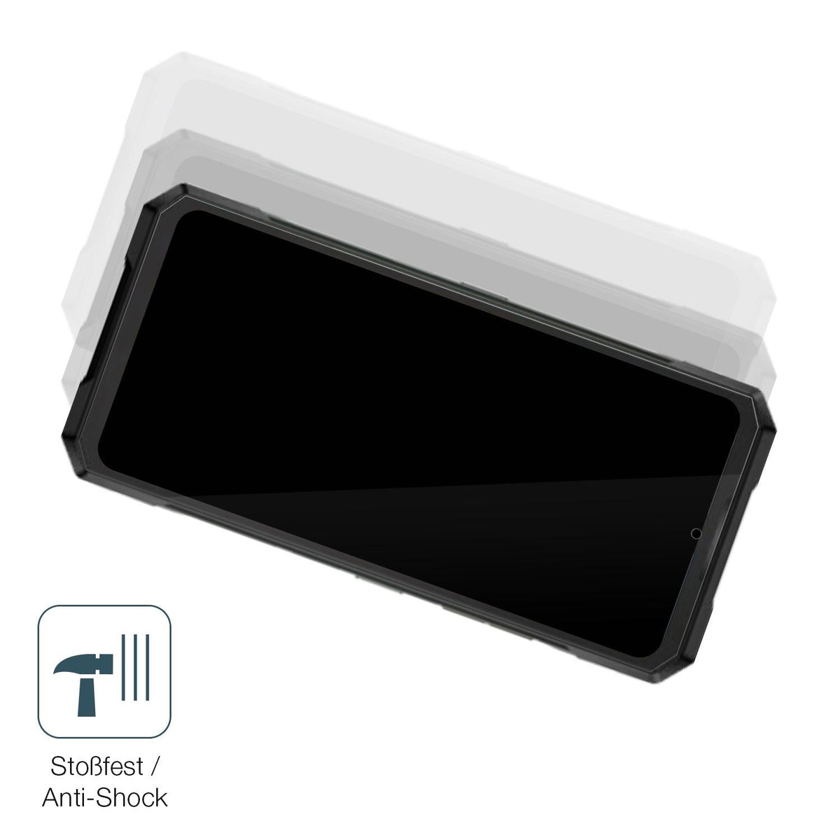 2x Screen Protector for Doogee Blade GT Play Flexible Glass 9H dipos
