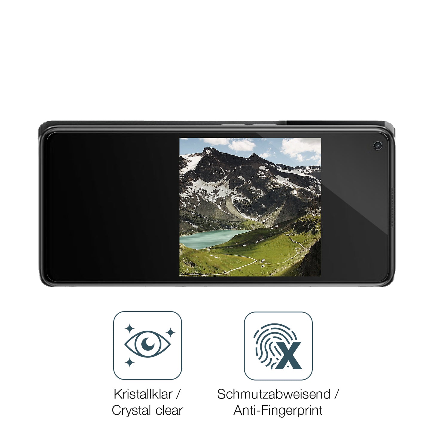 Flexible TPU-Folie passend zugeschnitten für Oppo K10 Pro, vollständige Abdeckung