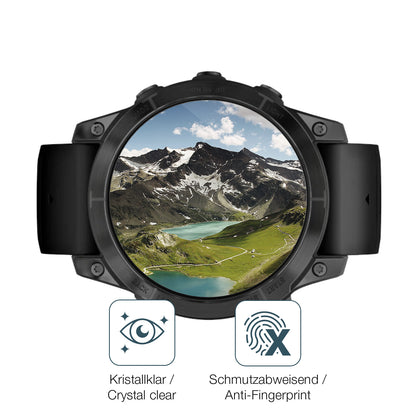 2x 9H Schutzfolie für Garmin Epix Pro 47mm Panzerfolie