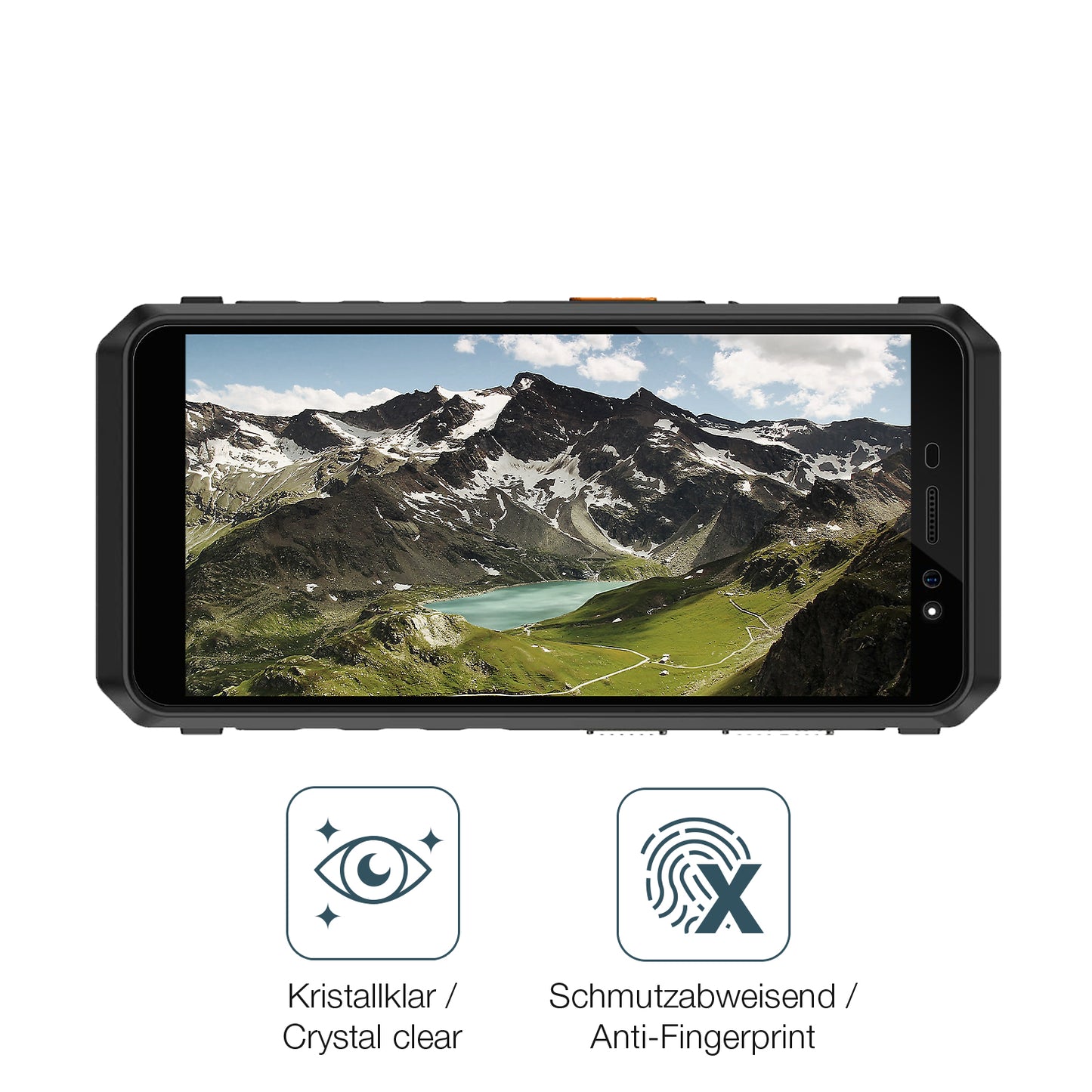 2x 9H Schutzfolie für Ulefone Power Armor X11 Panzerfolie