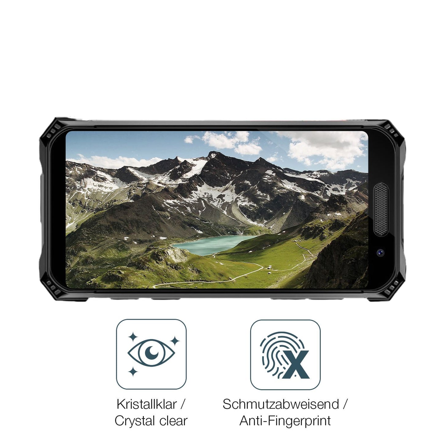 Schutz gegen Kratzer auf dem Soyes S10 Max Glas durch Schlüssel oder Ähnliches
