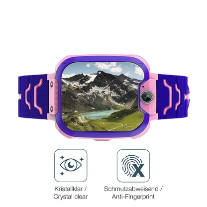 Schutz gegen Kratzer auf dem Kesasohe Smartwatch Kinder Glas durch Schlüssel oder Ähnliches