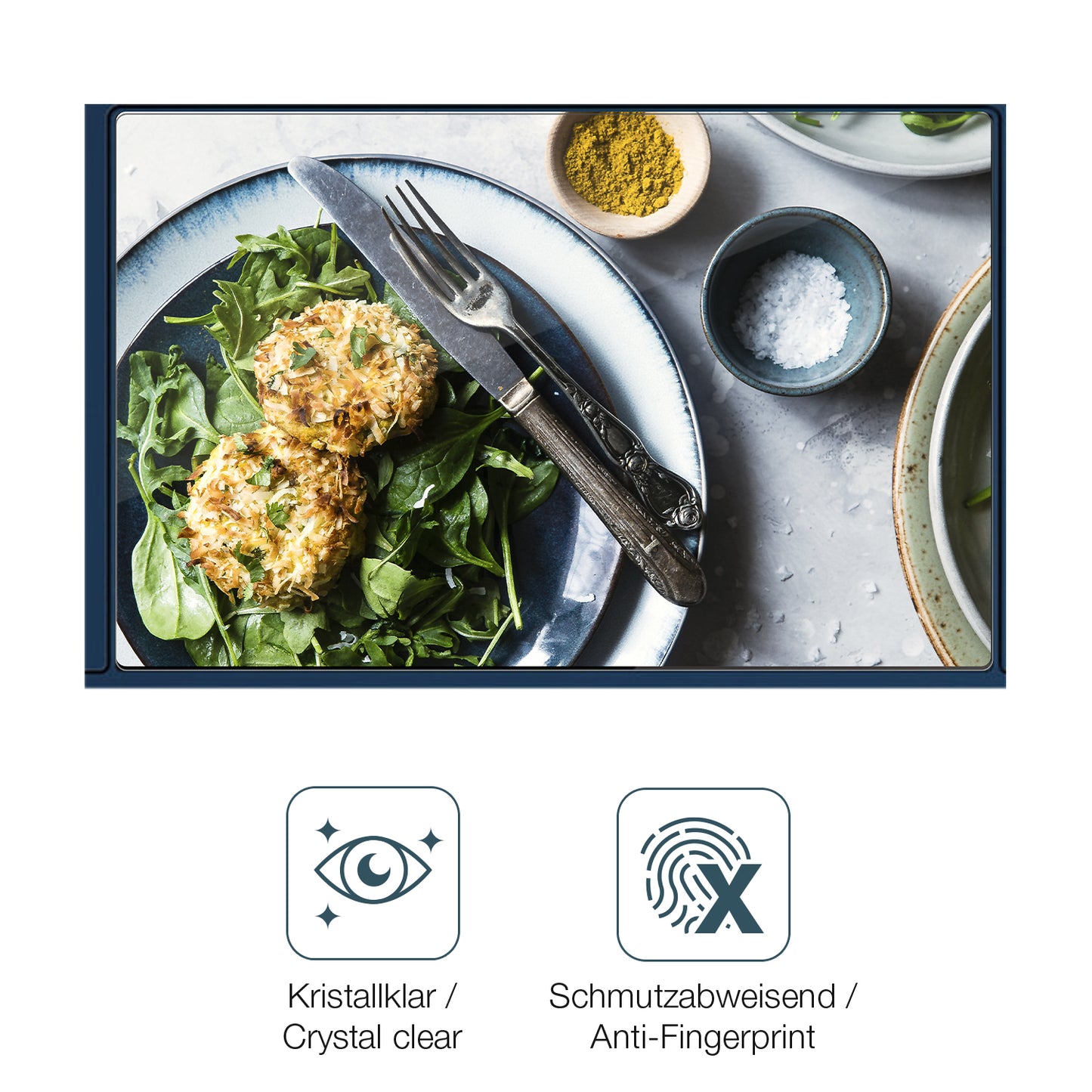 2x Schutzfolie klar für Pioneer OMNIS-Duo Display-Schutzfolie