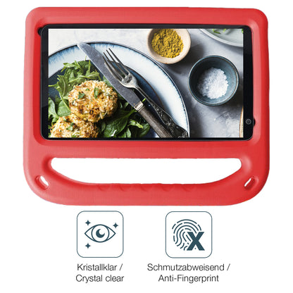 2x Schutzfolie klar für Goodtel G7 Azul 7 Zoll Display-Schutzfolie