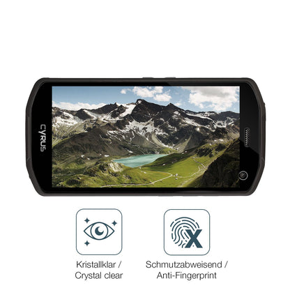 2x Screen Protector for Cyrus CS28 Hipster Rev.2 Flexible Glass 9H dipos