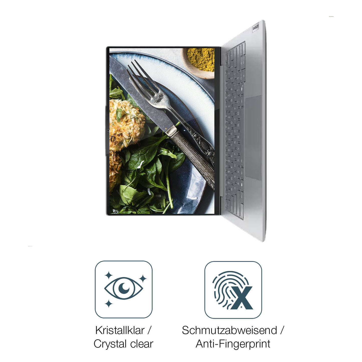 Schutz gegen Kratzer auf dem Lenovo ThinkBook 16 Zoll Gen 8 Glas durch Schlüssel oder Ähnliches