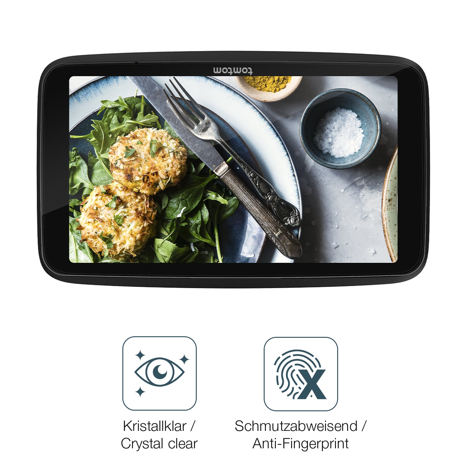 Flexible TPU-Folie passend zugeschnitten für TomTom Go Superior 6 Zoll, vollständige Abdeckung