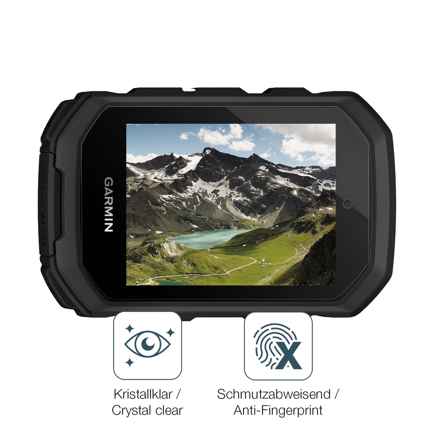 4x Schutzfolie klar für Garmin Edge MTB Display-Schutzfolie