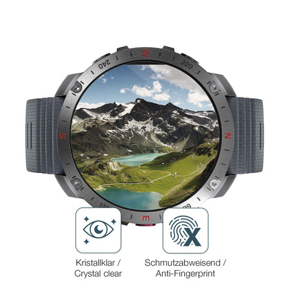 6x Schutzfolie klar für Polar Grit X2 Display-Schutzfolie