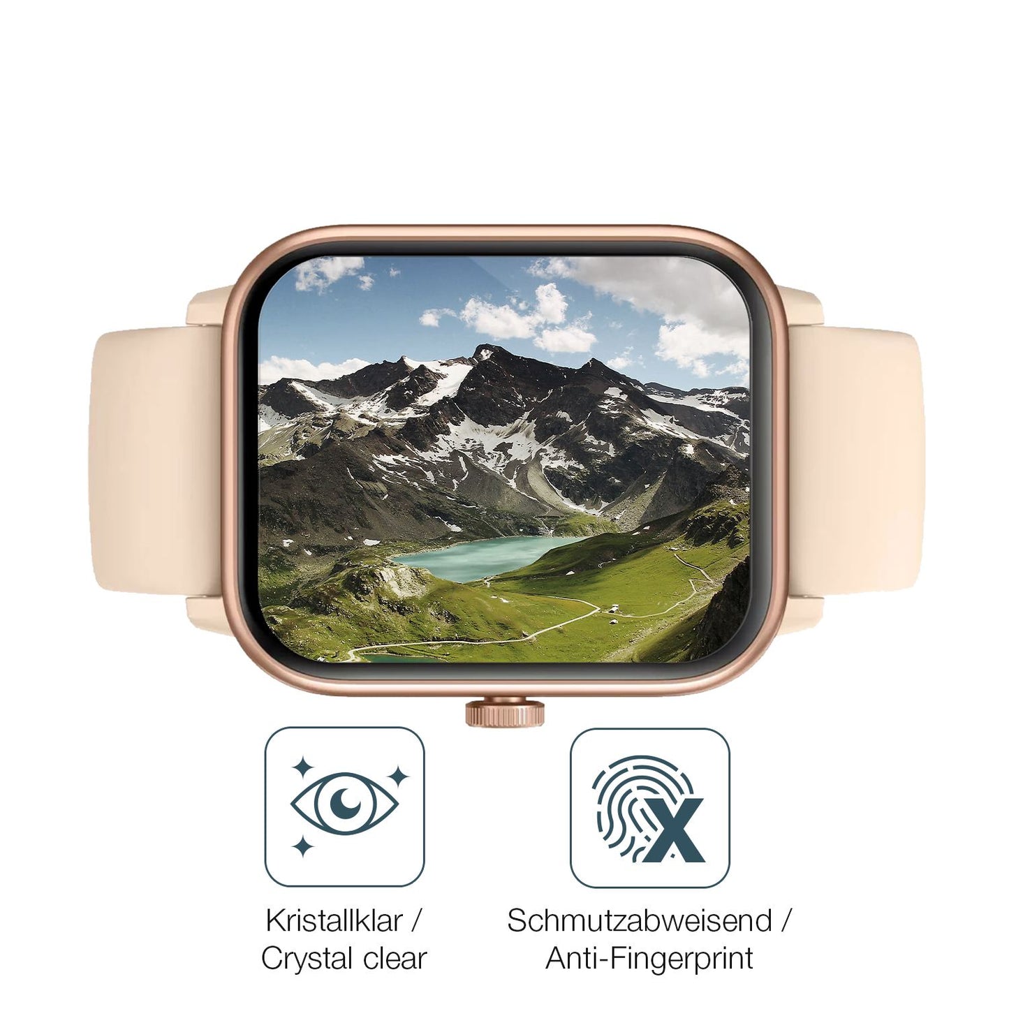 Flexible TPU-Folie passend zugeschnitten für Noise Colorfit Pro 4 Max, vollständige Abdeckung