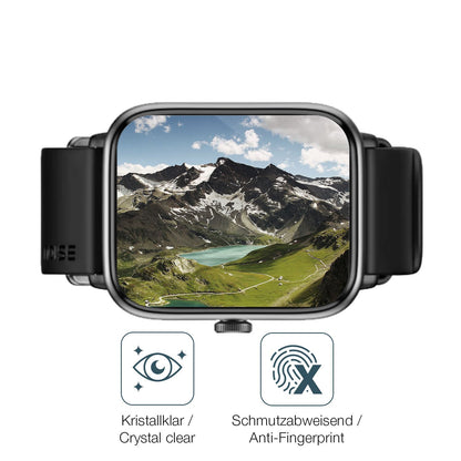Flexible TPU-Folie passend zugeschnitten für Noise ColorFit Pro 4, vollständige Abdeckung