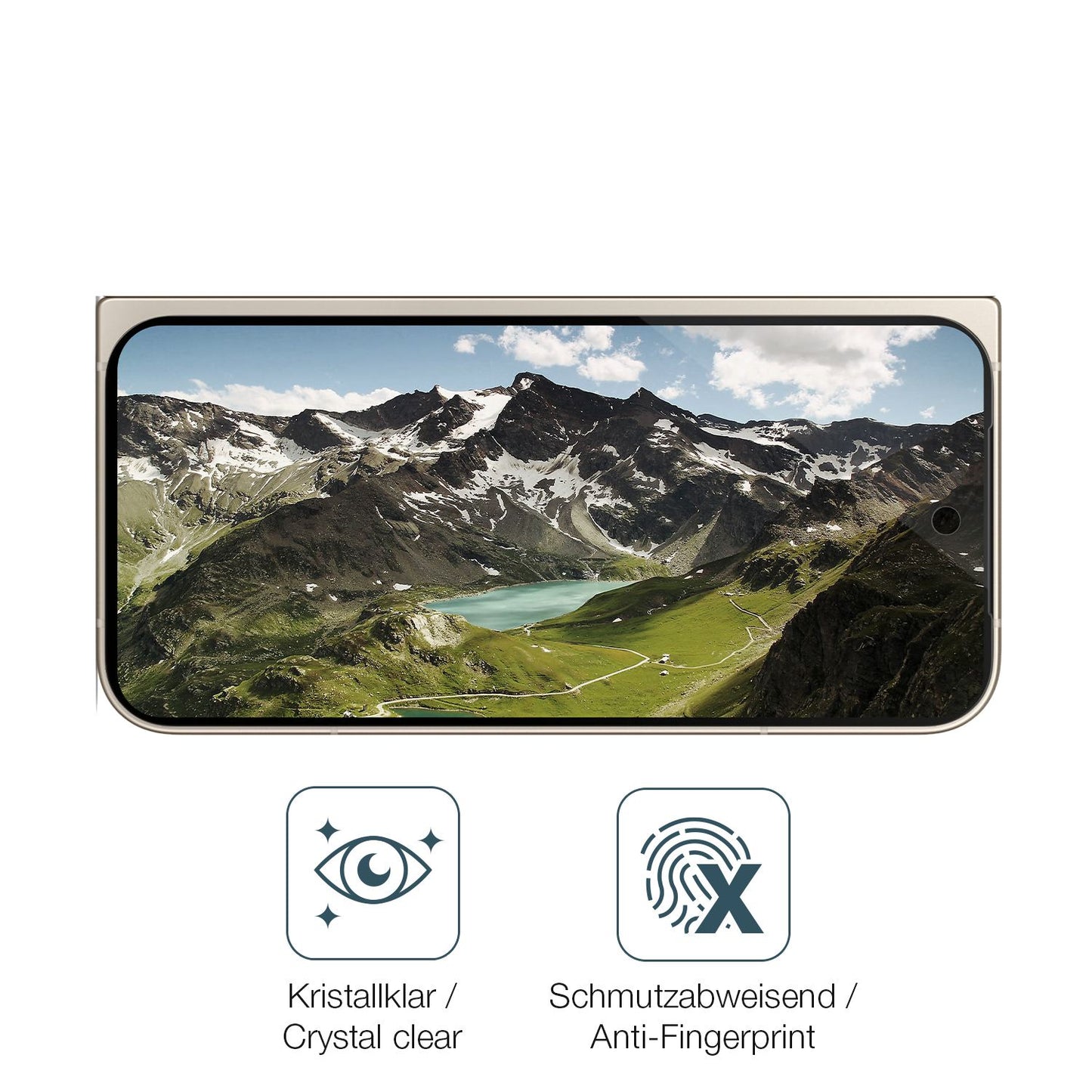 2x 9H Schutzfolie für Google Pixel 9 Pro Fold Panzerfolie