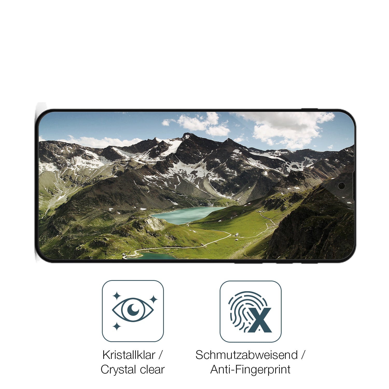 Flexible TPU-Folie passend zugeschnitten für Shiftphone 8, vollständige Abdeckung