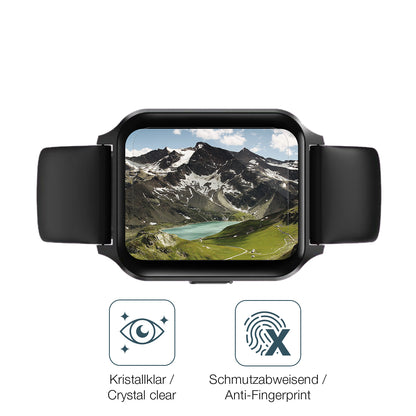 Flexible TPU-Folie passend zugeschnitten für Touchelex 1,52 Zoll Smartwatch, vollständige Abdeckung