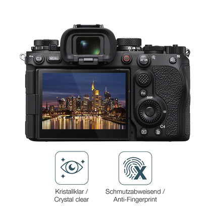 Schutz gegen Kratzer auf dem Sony Alpha 1 II Glas durch Schlüssel oder Ähnliches