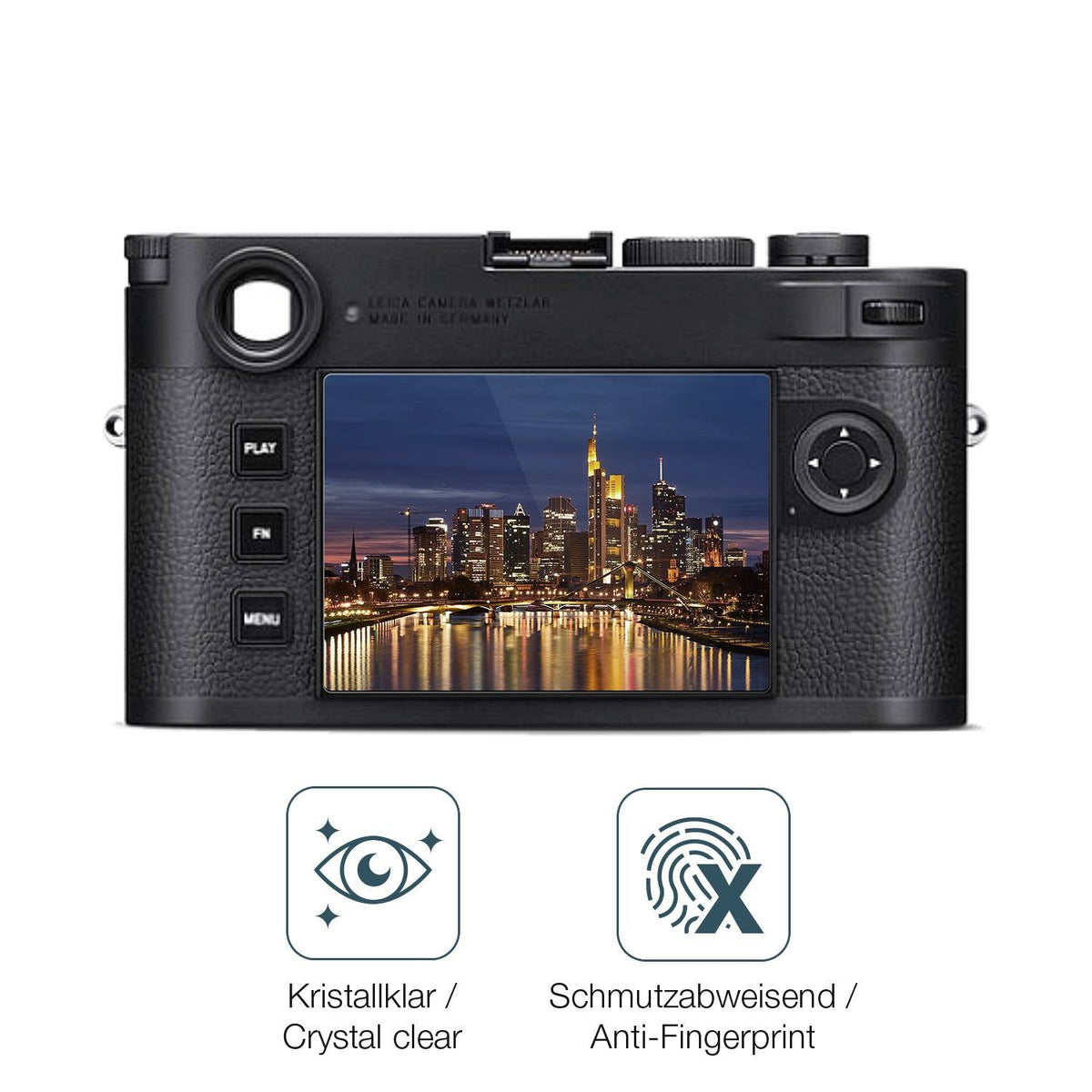 2x Screen Protector for Leica M 11-D Flexible Glass 9H dipos