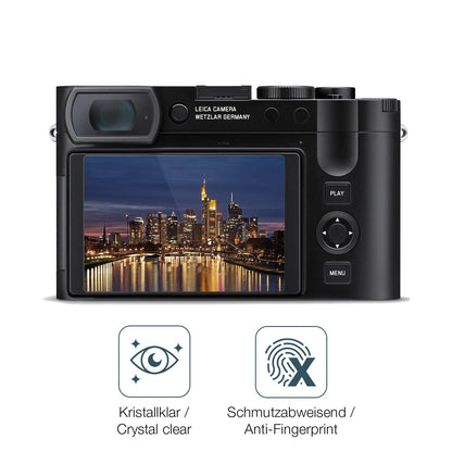 2x Screen Protector for Leica Q3 43 Flexible Glass 9H dipos