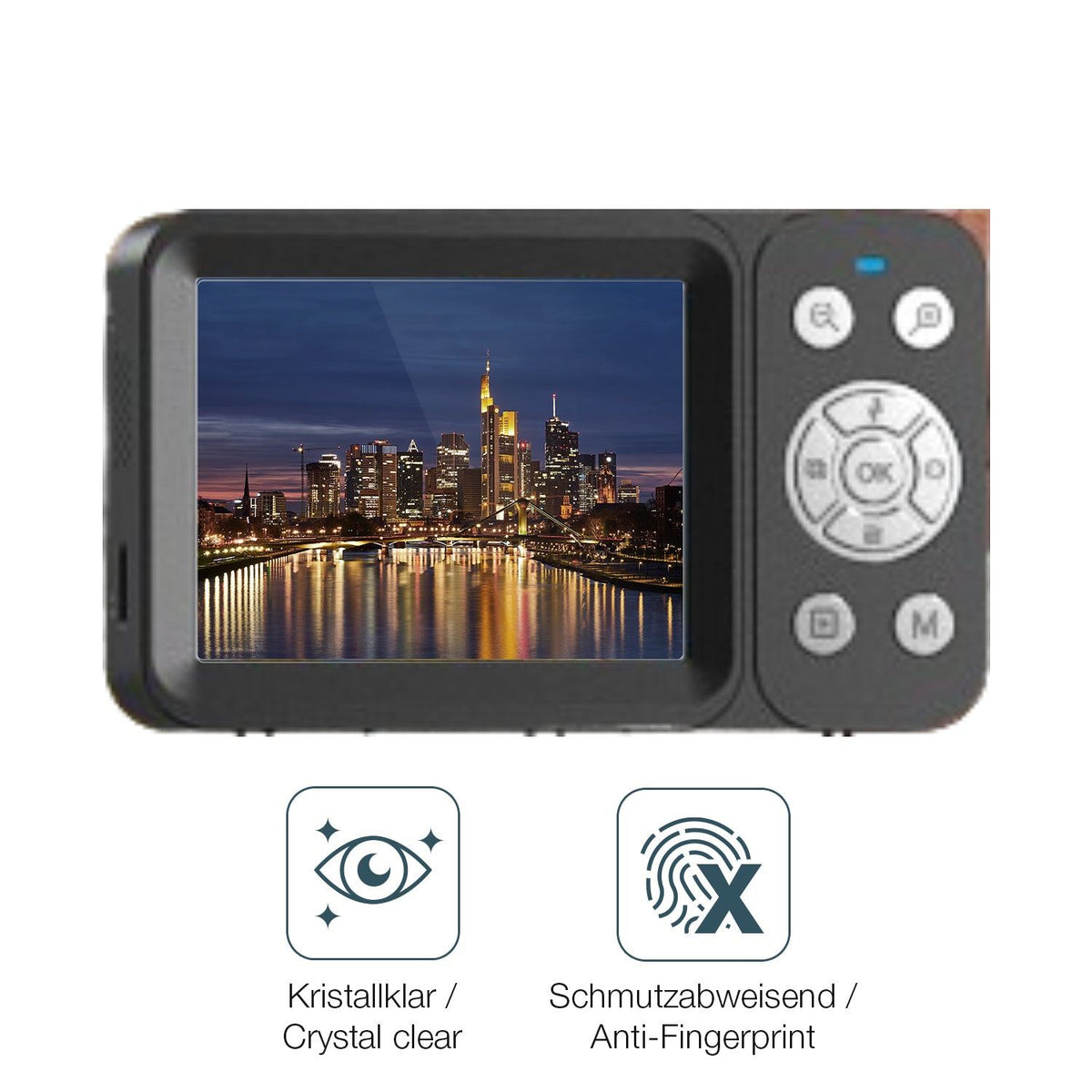 2x Screen Protector for DEATTI DET-CV01 Flexible Glass 9H dipos