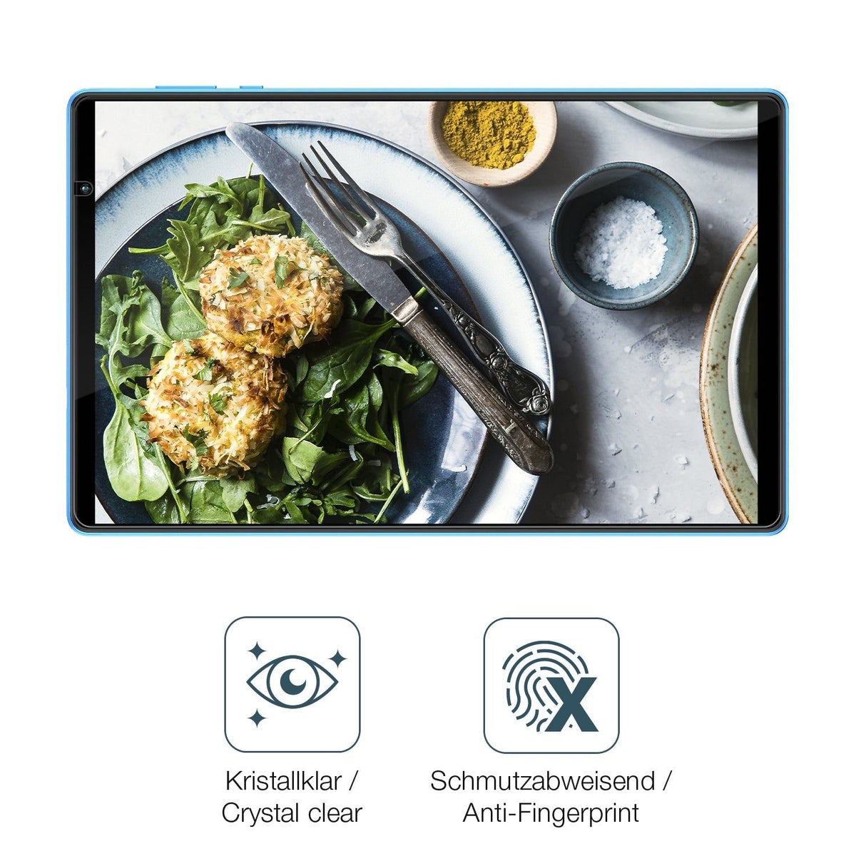 dipos 2x 9H Clear Screen Protector for Teclast P26T