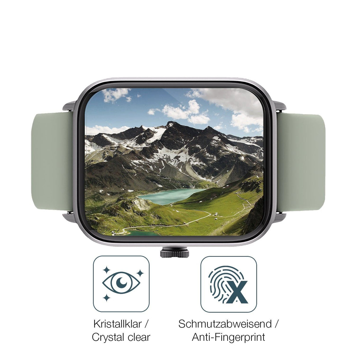 Screen Protector for Noise ColorFit Pro 3 Alpha Flexible Glass 9H dipos