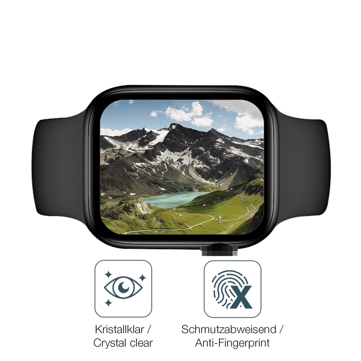 2x Screen Protector for Iwo X8 Flexible Glass 9H dipos