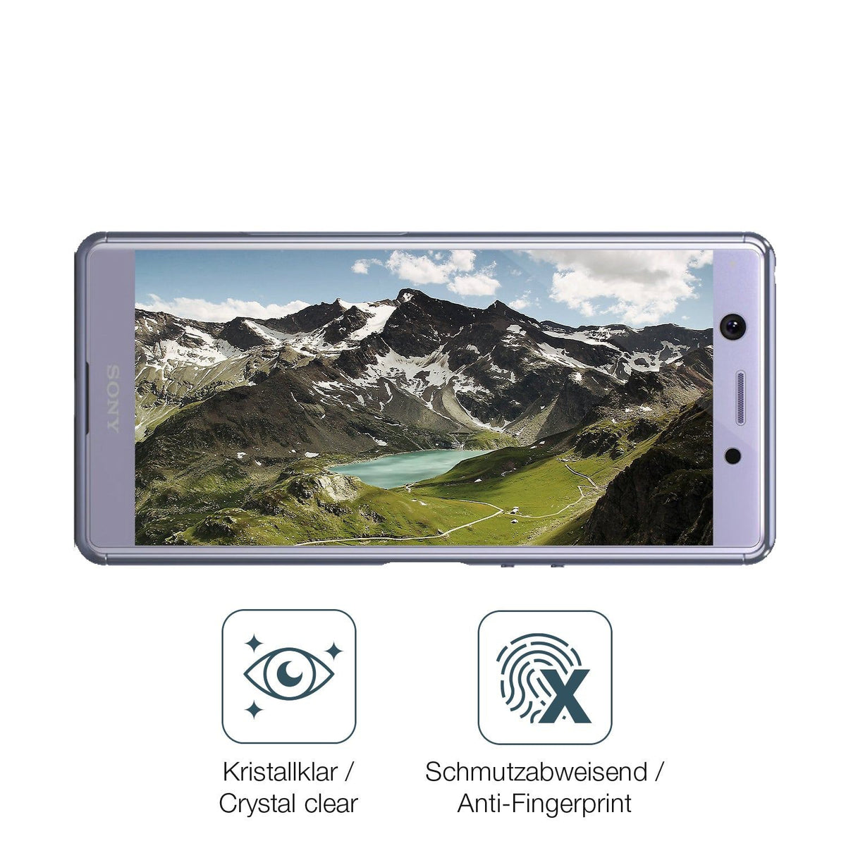 2x Screen Protector for Sony Xperia Ace SO-02L Flexible Glass 9H dipos
