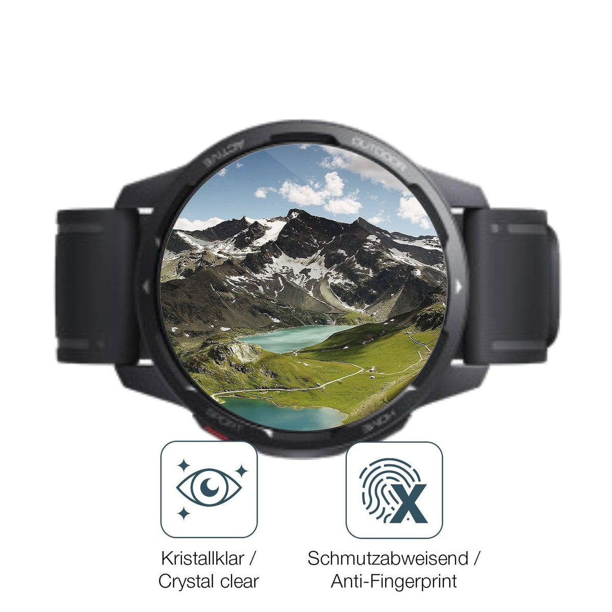 2x Screen Protector for Xiaomi Watch S1 Active Flexible Glass 9H dipos