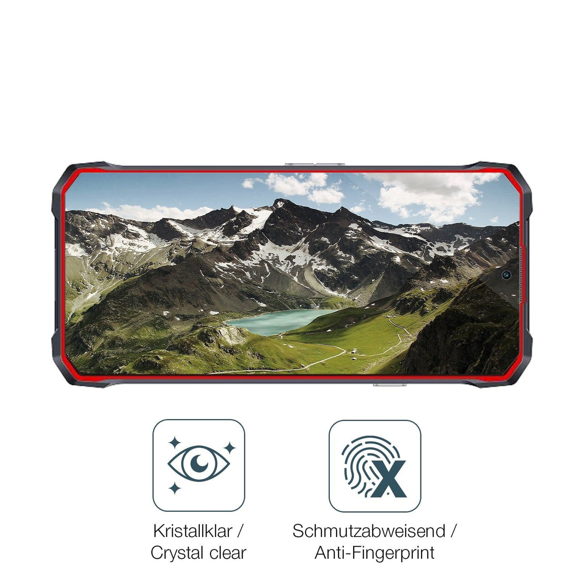 2x Screen Protector for Hotwav T7 Flexible Glass 9H dipos