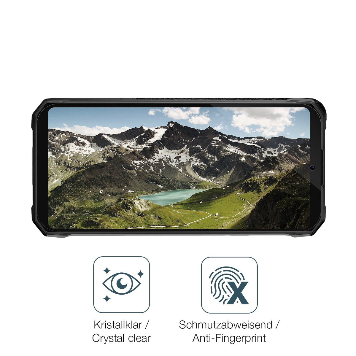 2x Screen Protector for Hotwav T7 Pro Flexible Glass 9H dipos